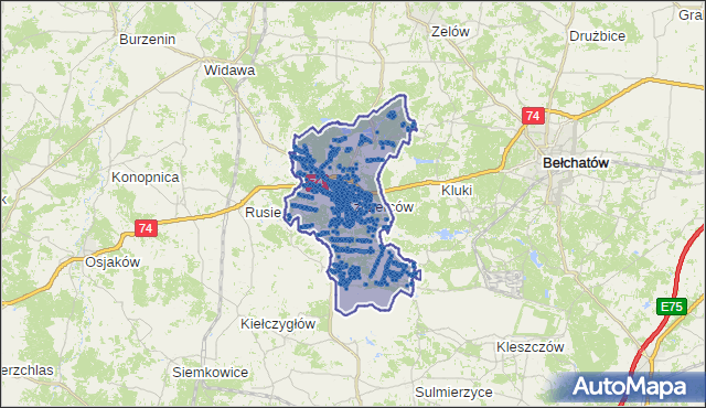 Kod pocztowy 97-420