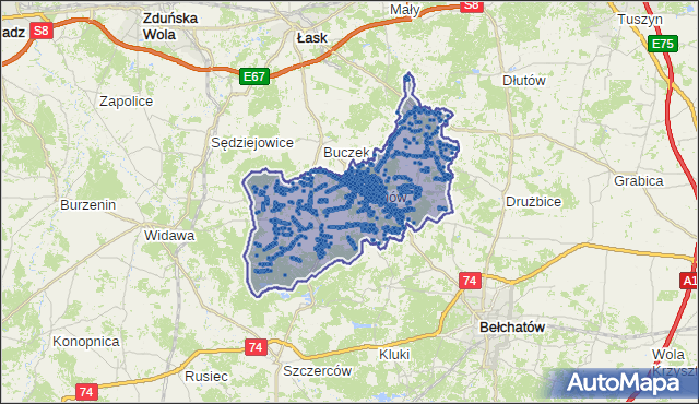 Kod pocztowy 97-425