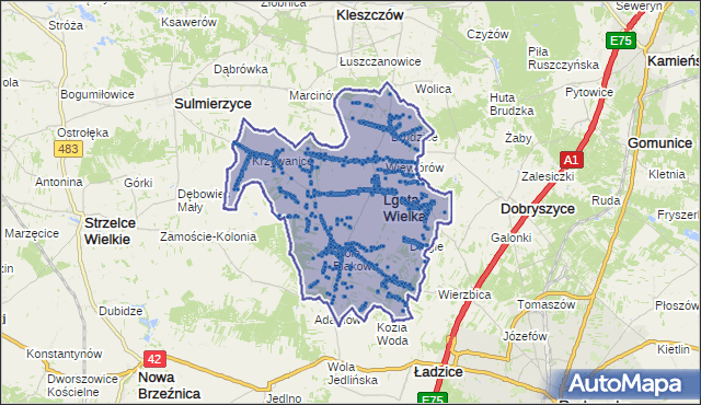 Kod pocztowy 97-565