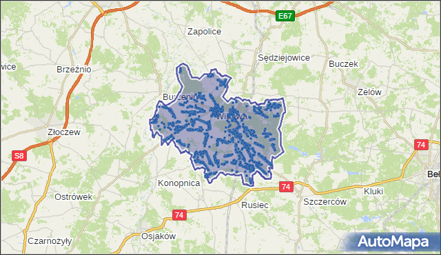 Kod pocztowy 98-170