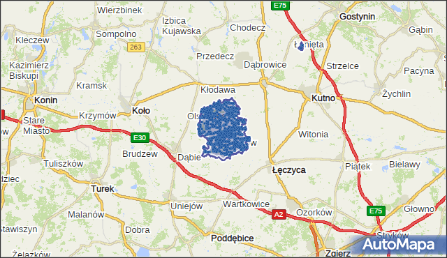 Kod pocztowy 99-150