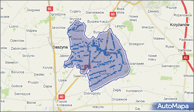 Kod pocztowy 99-335