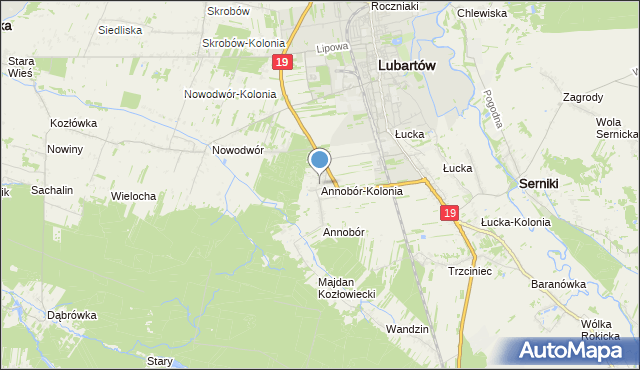 mapa Annobór-Kolonia, Annobór-Kolonia na mapie Targeo