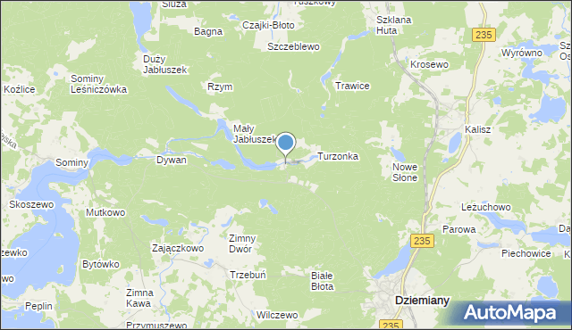 mapa Borsztal, Borsztal na mapie Targeo