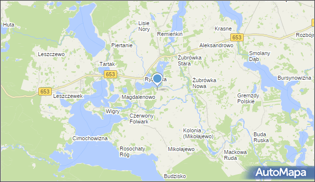 mapa Burdeniszki, Burdeniszki na mapie Targeo