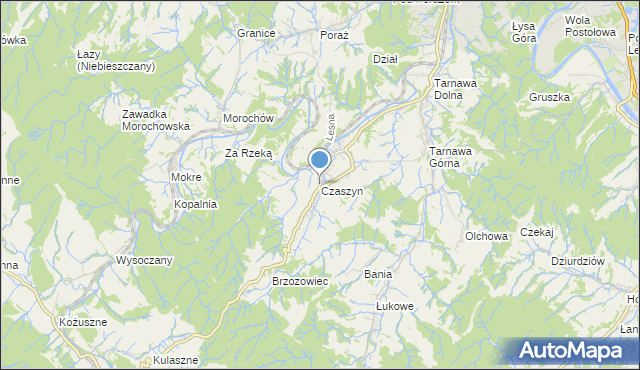 mapa Czaszyn, Czaszyn na mapie Targeo