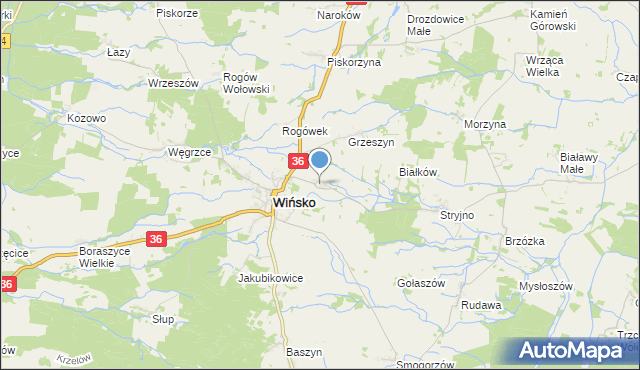 mapa Kleszczowice, Kleszczowice na mapie Targeo