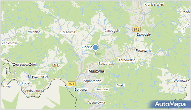 mapa Kodziejówka, Kodziejówka na mapie Targeo