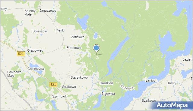 mapa Kolumna, Kolumna na mapie Targeo