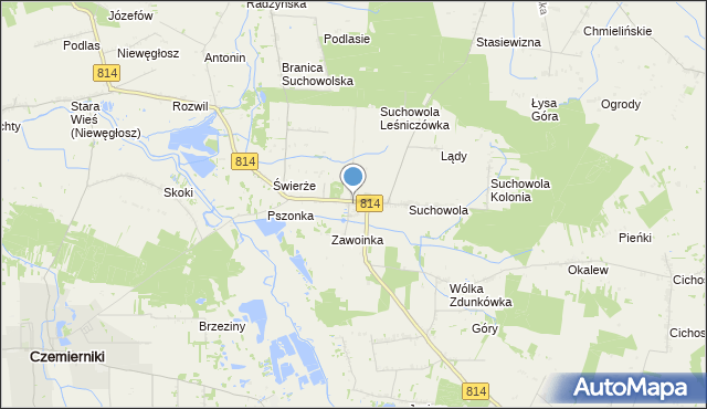 mapa Kuraszew, Kuraszew na mapie Targeo