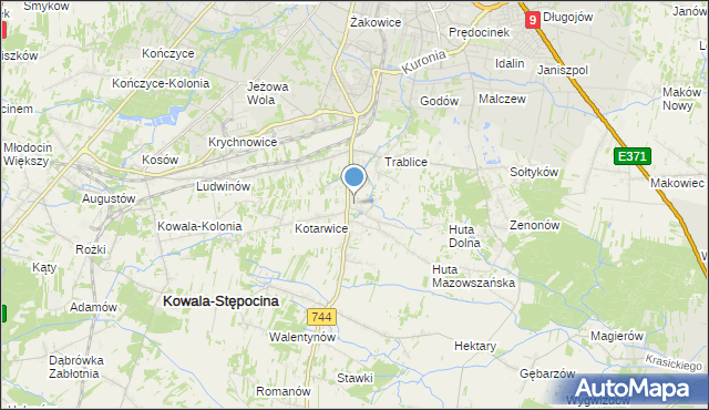 mapa Mazowszany, Mazowszany na mapie Targeo