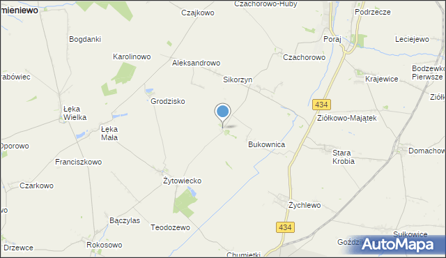 mapa Pijanowice, Pijanowice na mapie Targeo