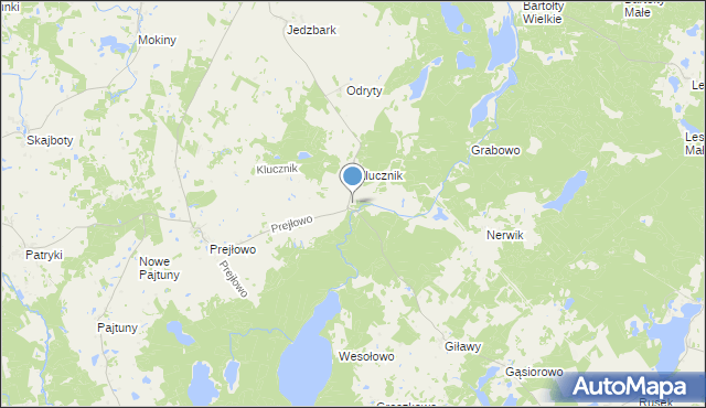 mapa Podlaza, Podlaza na mapie Targeo