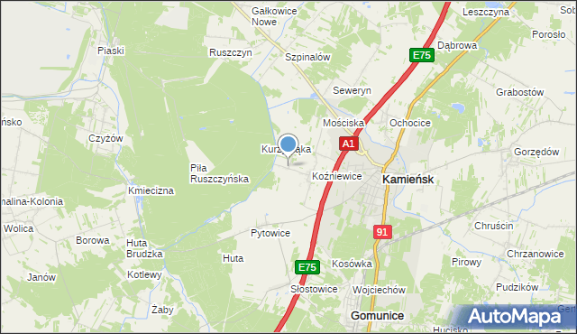 mapa Podolszynki, Podolszynki na mapie Targeo