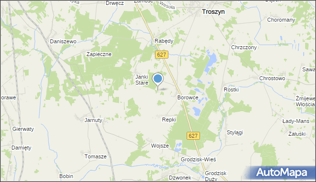 mapa Przeczki, Przeczki na mapie Targeo