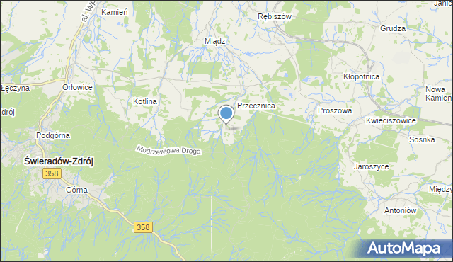 mapa Radoszków, Radoszków na mapie Targeo