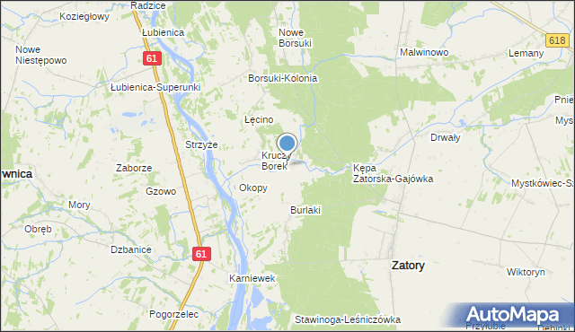 mapa Śliski, Śliski na mapie Targeo