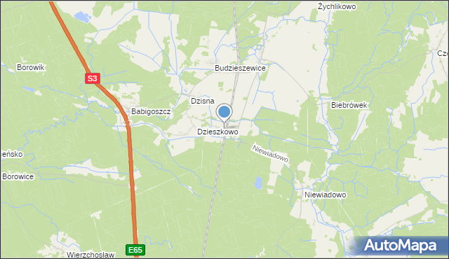 mapa Sobieszewo, Sobieszewo na mapie Targeo