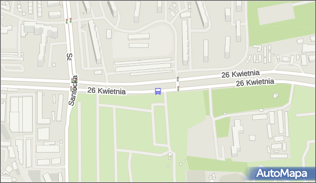 Przystanek 26 Kwietnia 12. ZDiTM Szczecin - Szczecin (id 35112) na mapie Targeo