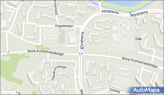 Przystanek Abrahama 03. ZTM Warszawa - Warszawa (id 214503) na mapie Targeo