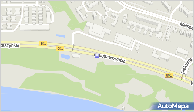 Przystanek Algierska 01. ZTM Warszawa - Warszawa (id 220401) na mapie Targeo