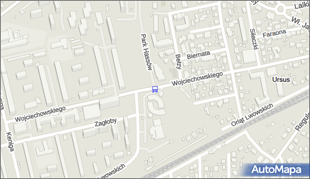 Przystanek Bełzy 01. ZTM Warszawa - Warszawa (id 420501) na mapie Targeo