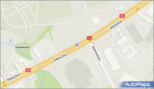 Przystanek Białowieska 21. ZDiTM Szczecin - Szczecin (id 23521) na mapie Targeo
