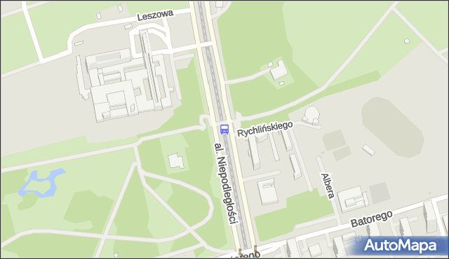 Przystanek Biblioteka Narodowa 04. ZTM Warszawa - Warszawa (id 709404) na mapie Targeo