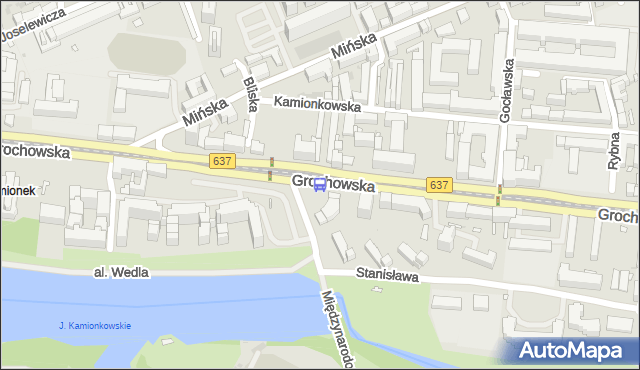 Przystanek Bliska 02. ZTM Warszawa - Warszawa (id 200302) na mapie Targeo