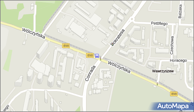 Przystanek Bogusławskiego 03. ZTM Warszawa - Warszawa (id 602603) na mapie Targeo
