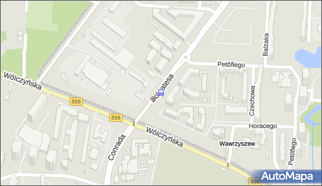 Przystanek Bogusławskiego 08. ZTM Warszawa - Warszawa (id 602608) na mapie Targeo