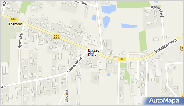 Przystanek Borzęcin Duży 02. ZTM Warszawa - Warszawa (id 611102) na mapie Targeo