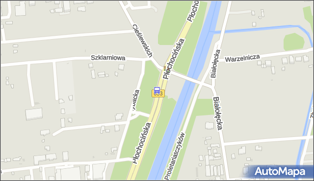 Przystanek Bruszewska 01. ZTM Warszawa - Warszawa (id 112901) na mapie Targeo
