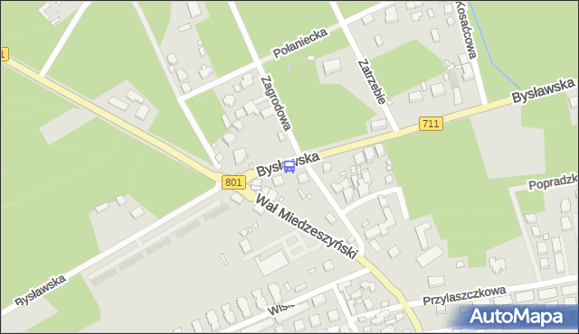 Przystanek Bysławska 04. ZTM Warszawa - Warszawa (id 205504) na mapie Targeo