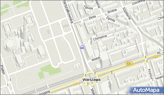 Przystanek Centrum 04. ZTM Warszawa - Warszawa (id 701304) na mapie Targeo