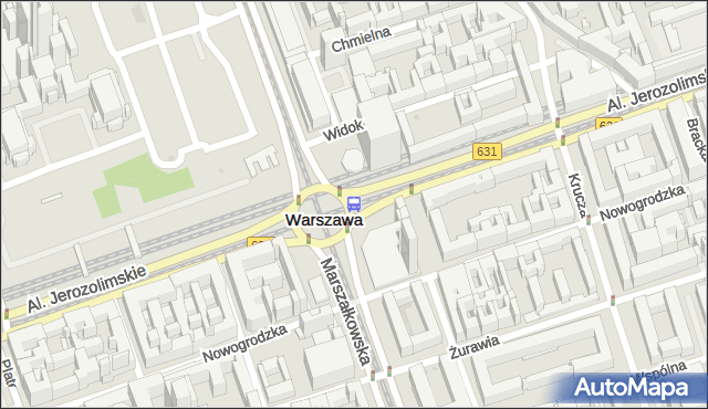 Przystanek Centrum 10. ZTM Warszawa - Warszawa (id 701310) na mapie Targeo