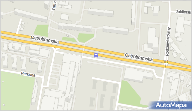 Przystanek CH Promenada 02. ZTM Warszawa - Warszawa (id 210302) na mapie Targeo