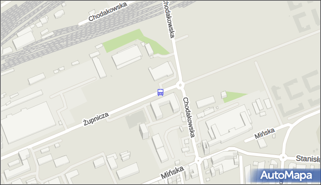 Przystanek Chodakowska 01. ZTM Warszawa - Warszawa (id 211801) na mapie Targeo