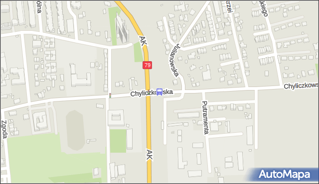 Przystanek Chyliczkowska-Technikum 01. ZTM Warszawa - Warszawa (id 316401) na mapie Targeo
