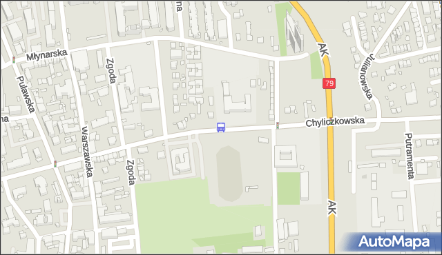 Przystanek Chyliczkowska-Technikum 03. ZTM Warszawa - Warszawa (id 316403) na mapie Targeo