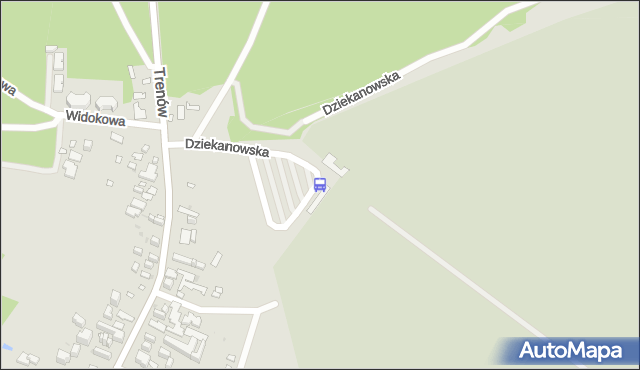 Przystanek Cm.Północny-Brama Zach. 01. ZTM Warszawa - Warszawa (id 610001) na mapie Targeo