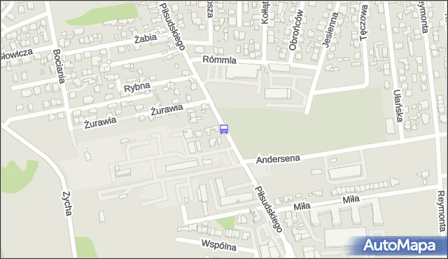 Przystanek Cmentarz 01. ZTM Warszawa - Warszawa (id 122201) na mapie Targeo