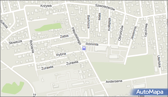 Przystanek Cmentarz 02. ZTM Warszawa - Warszawa (id 122202) na mapie Targeo