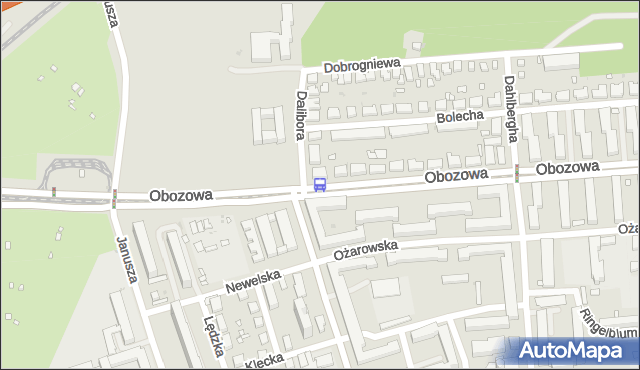 Przystanek Dalibora 02. ZTM Warszawa - Warszawa (id 507202) na mapie Targeo