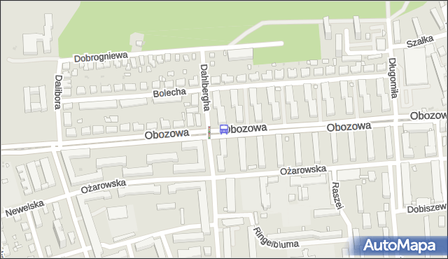 Przystanek Deotymy 02. ZTM Warszawa - Warszawa (id 507102) na mapie Targeo