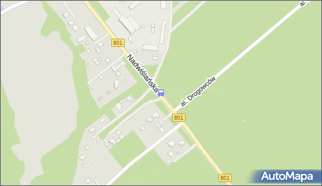 Przystanek Drogowców 02. ZTM Warszawa - Warszawa (id 222902) na mapie Targeo
