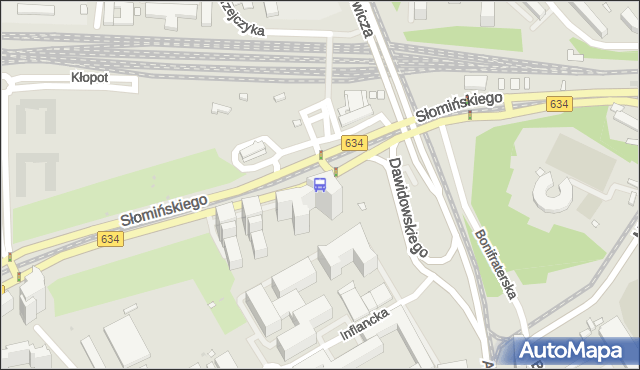Przystanek Dw.Gdański 03. ZTM Warszawa - Warszawa (id 701903) na mapie Targeo