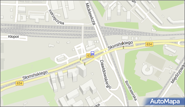 Przystanek Dw.Gdański 04. ZTM Warszawa - Warszawa (id 701904) na mapie Targeo