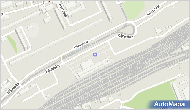 Przystanek Dw.Wschodni (Kijowska) 04. ZTM Warszawa - Warszawa (id 102804) na mapie Targeo