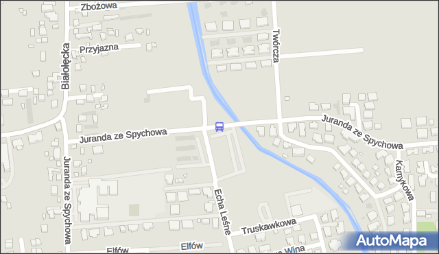 Przystanek Echa Leśne 02. ZTM Warszawa - Warszawa (id 135402) na mapie Targeo